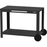 Masă auxiliară 110 XL Neagră pentru exterior – Le Marquier