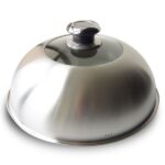 Capac clopot din inox cu termometru