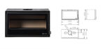 Șemineu lemn cu ventilator incorporat Wood insert Volga - imagine 4